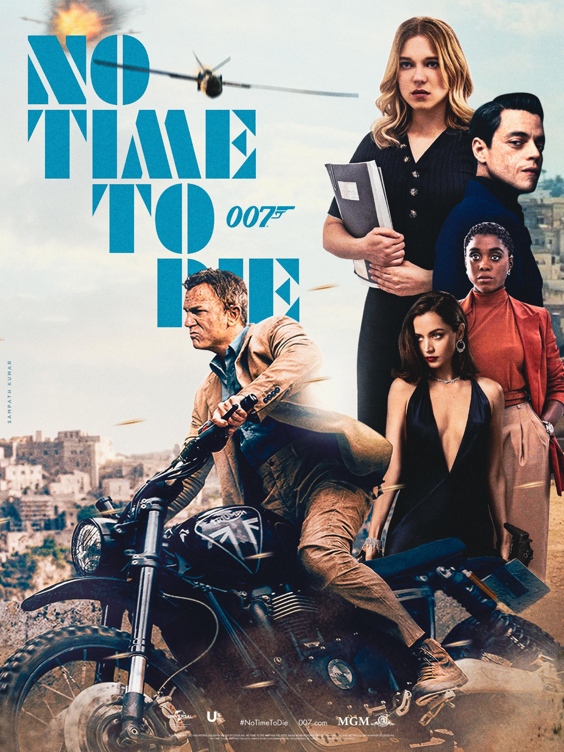 No Time to Die movie poster